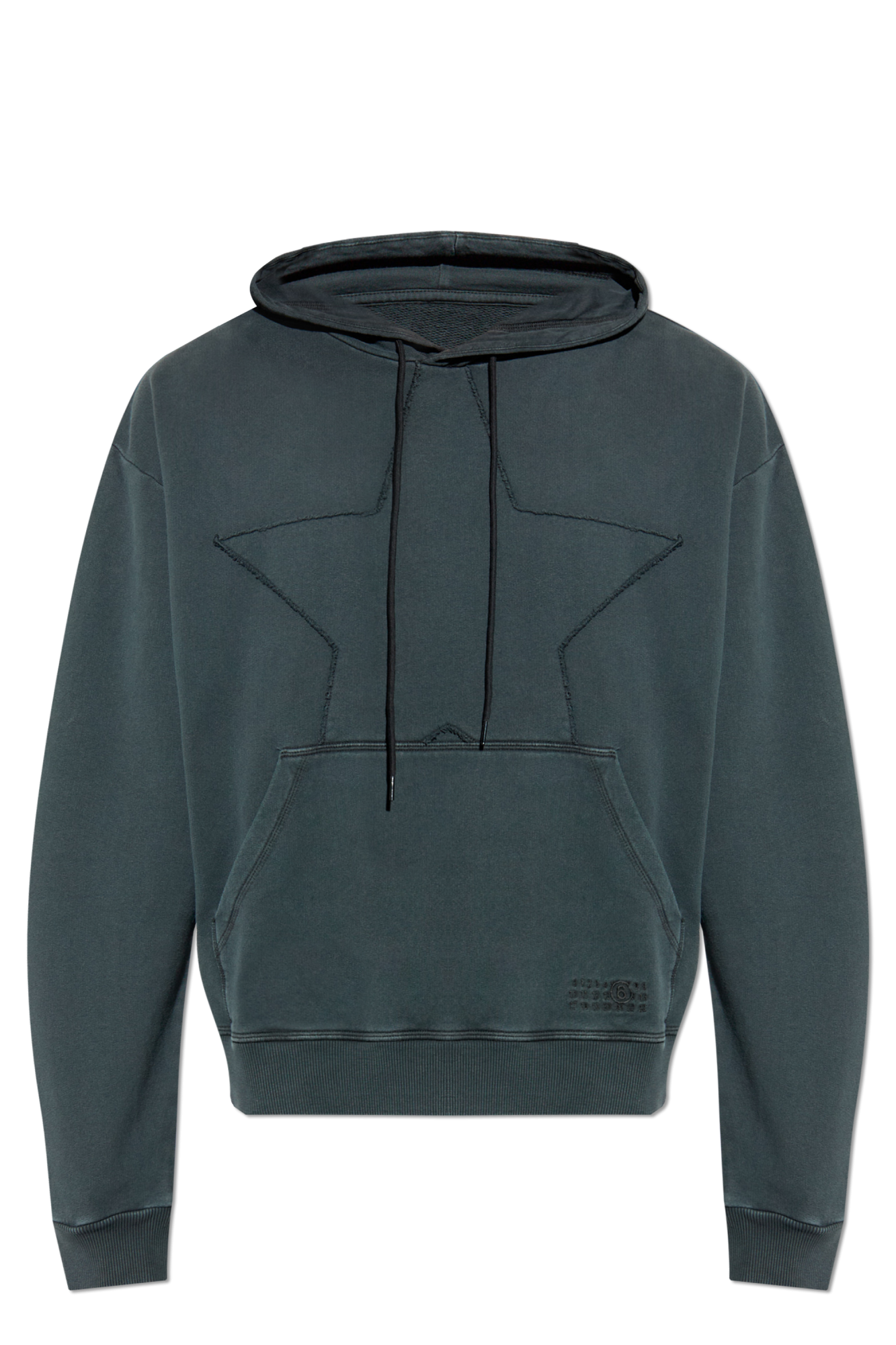Szary Bluza z kapturem MM6 Maison Margiela - Vitkac Polska
